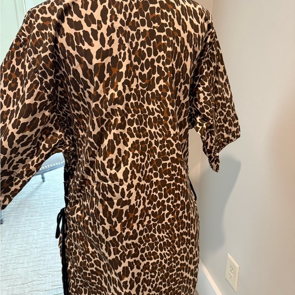 Tory Burch Brown and White Mini Dress - Picture 2 of 5